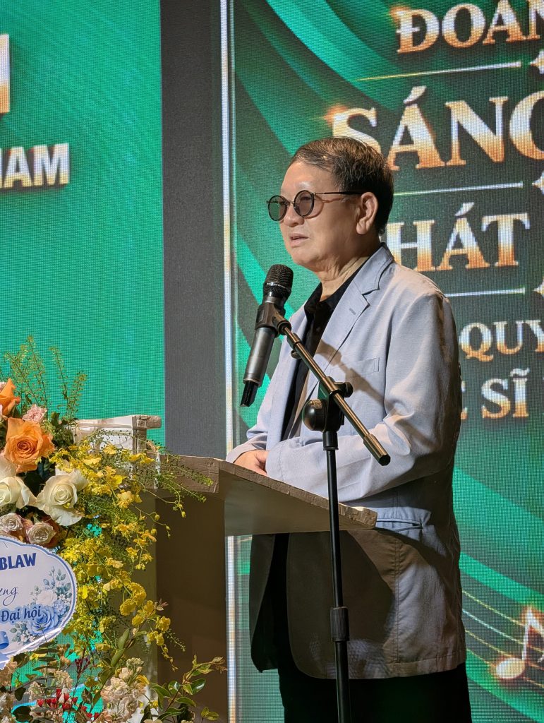 Thiếu tướng, Nhạc sĩ Nguyễn Đức Trịnh – Chủ tịch Hội Nhạc sĩ Việt Nam định hướng về tầm nhìn hợp tác gắn kết chặt chẽ giữa VCPMC và APPA.